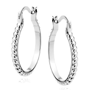 Cercei rotunzi argint DiAmanti Z2045DR-DIA (Argint 925‰ 5,4 g.)